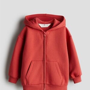 H&M Kids Hooded Zip Sweatshirt and Joggers - Red